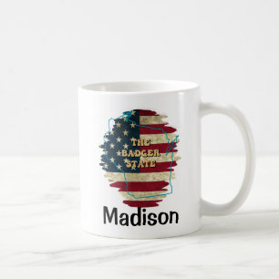 Custom Wisconsin Staat Kaffeemaschine Tasse
