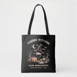 Custom Witchy Wine - Salem Halloween Trip Tasche