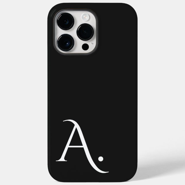 Custom with Initial Name Case-Mate iPhone 14 Pro Max Hülle (Rückseite)