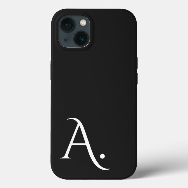 Custom with Initial Name Case-Mate iPhone Hülle (Rückseite)