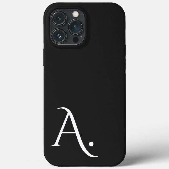 Custom with Initial Name Case-Mate iPhone Hülle (Rückseite)