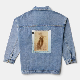 Custom Women's Denim Jacket (Jean Jacket), Denim Jeansjacke