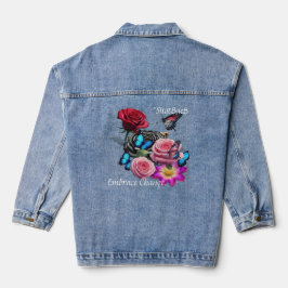 Custom Women's Denim Jacket Jeansjacke