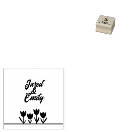 Custom Wood Art Briefmarke Gummistempel