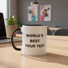 Custom World's Best Personalized Coffee  Tasse