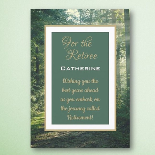 Custom wünscht Retiree! Ruhestand Karte (Von Creator hochgeladen)