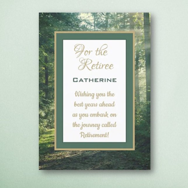 Custom wünscht Retiree! Ruhestand Karte (Von Creator hochgeladen)