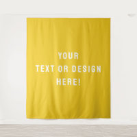 Custom XL Mustard Tapestry - Machen Sie es heute