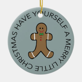 Custom Year Gingerbread man Ornament