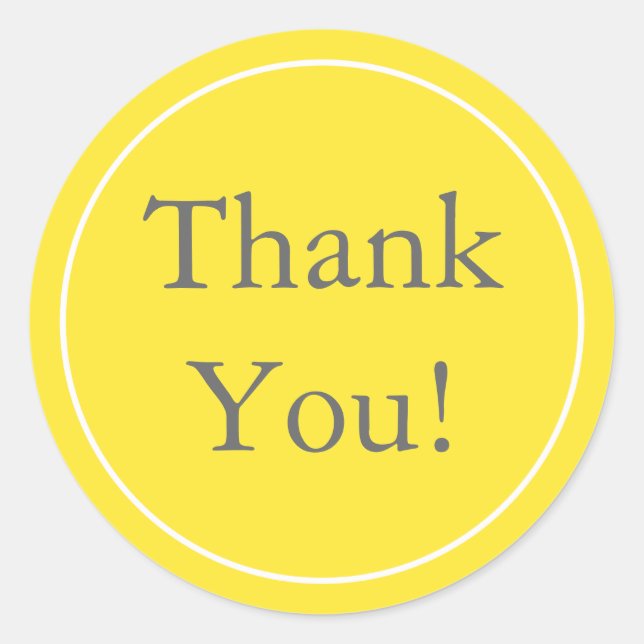 Custom Yellow Danke Stickers & Fevor Labels (Vorderseite)