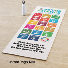 Custom Yoga Mat Personalisiert - Yoga Teacher Gesc Yogamatte
