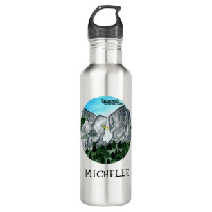 CUSTOM Yosemite Nationalpark Parco Civico-Ciani Edelstahlflasche