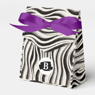 Custom Zebra Fevor Box mit Ribbon - Personalisiert Geschenkschachtel