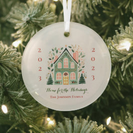 Custom "Zuhause for the Holidays" Ornament