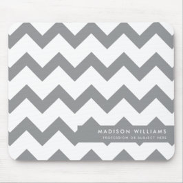 Custome Minimal Modern Zigzag Mouse Pad Mousepad