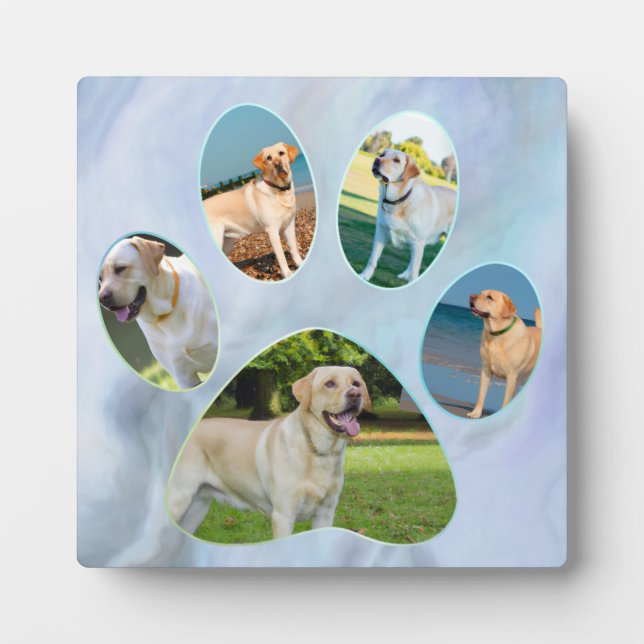 Customer Dog Foto Frame Fotoplatte (Vorderseite)