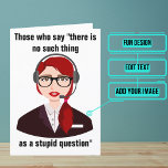 Customer Service Rep Funny Birthday Card Karte<br><div class="desc">Sie suchen die perfekte Karte für den cleveren Kundenservice-Mitarbeiter Ihrer Freundin, und woll, ihnen ein gutes Lachen zu geben? Schauen Sie nicht weiter. Sowohl außen als auch innen haben wir genau die richtige Botschaft geschrieben, um zum Moment zu sprechen, aber nur für den Fall, dass es etwas Persönliches braucht, können...</div>