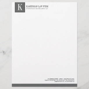 Customisable En-tête de lettre de mandataire
