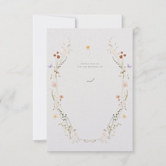 Customisable wedding invitation (Devant)