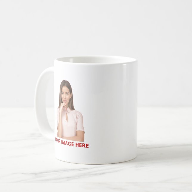 Customisé Mug Votre Photo Et Bienheureux Cadeau De (Devant gauche)