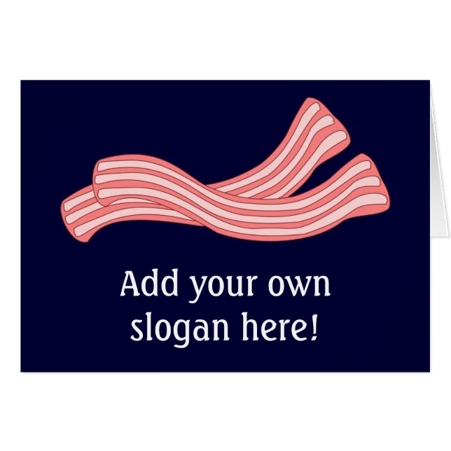 Customiser ce graphique Bacon Rashers (Devant horizontal)