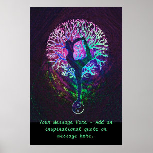 Customisez cette affiche - Yoga Tree