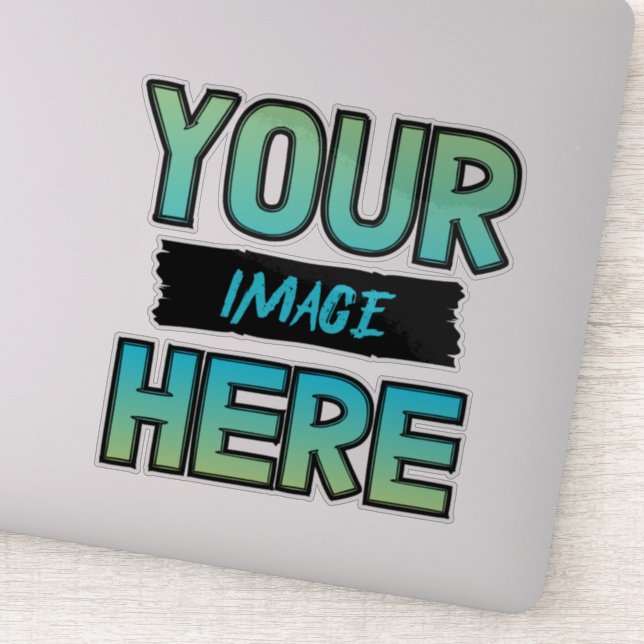 Customisez votre autocollant vinyle transparent ! (Détail)