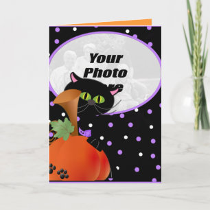 Customisez votre carte photo Halloween