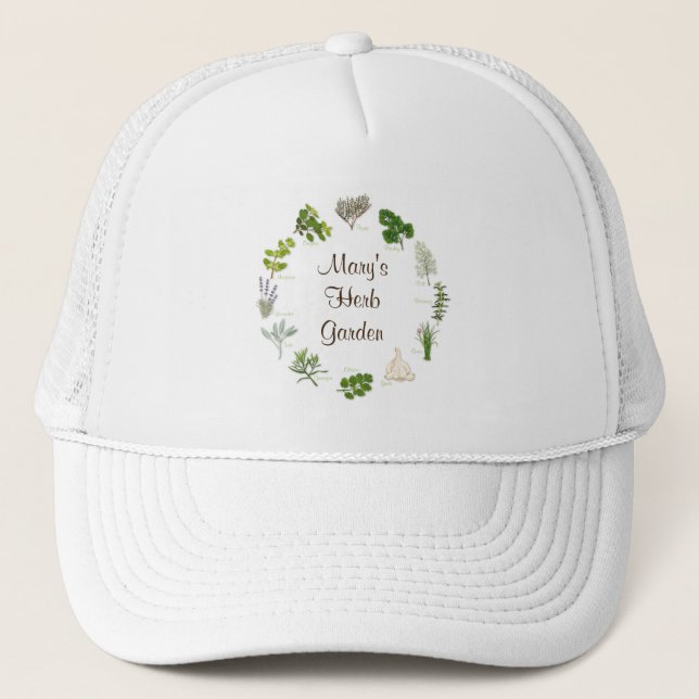 Customisez votre Casquette de jardin d'herbes (Devant)