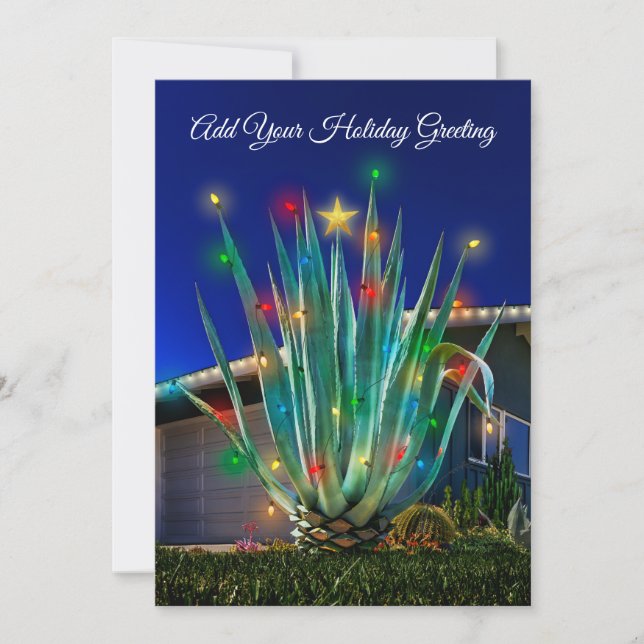 Customisez votre Majestic Agave sur une carte de s (Devant)