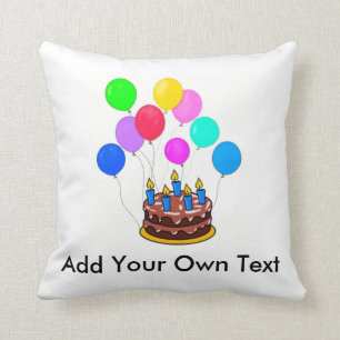 Customisez votre propre coussin d'anniversaire !