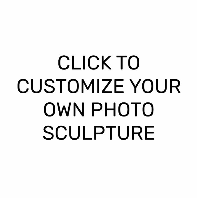 CUSTOMISEZ VOTRE PROPRE PHOTO SCULPTURE (Devant)