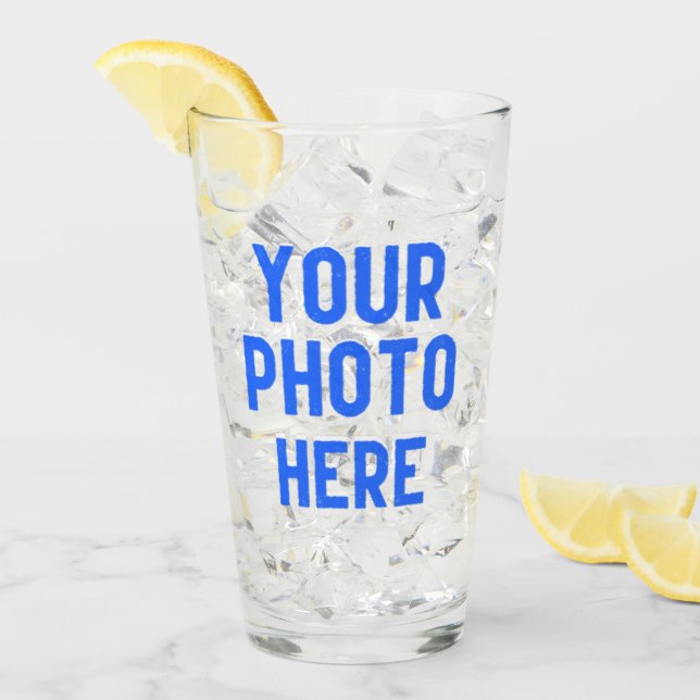 Customisez votre propre verre à pinte (Devant glace)