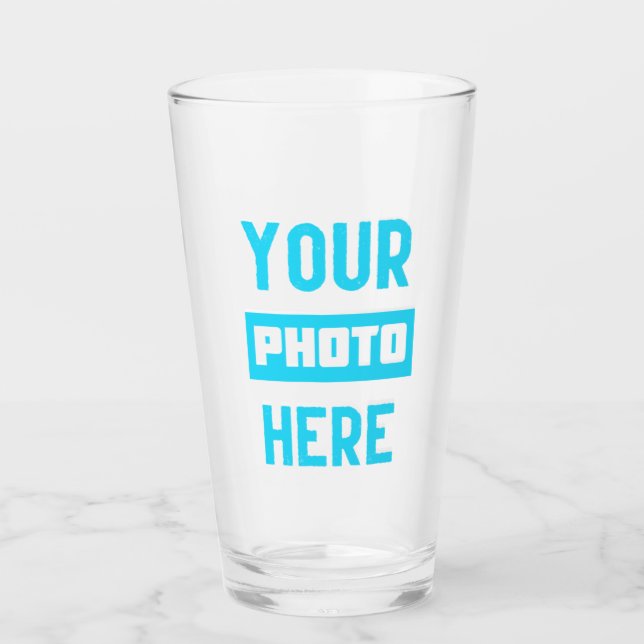 Customisez votre propre verre à pinte (Devant)