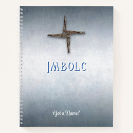 Customizable 8.5x11 Imbolc Candlemas Notebook Notizbuch