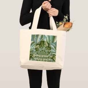 Customizable Bag: Your Step Towards Going Green! Jumbo Stoffbeutel