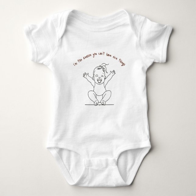 customizable body babies baby strampler (Vorderseite)