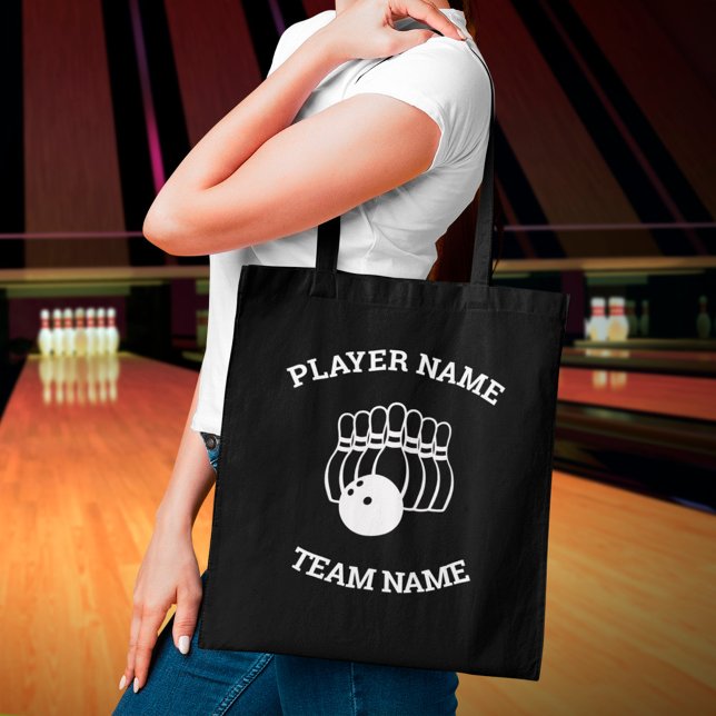 Customizable Bowling Team Logo Tasche (Von Creator hochgeladen)