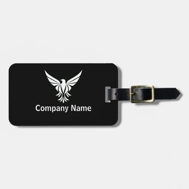 Customizable Business ID Tag Gepäckanhänger (Vorderseite horizontal)
