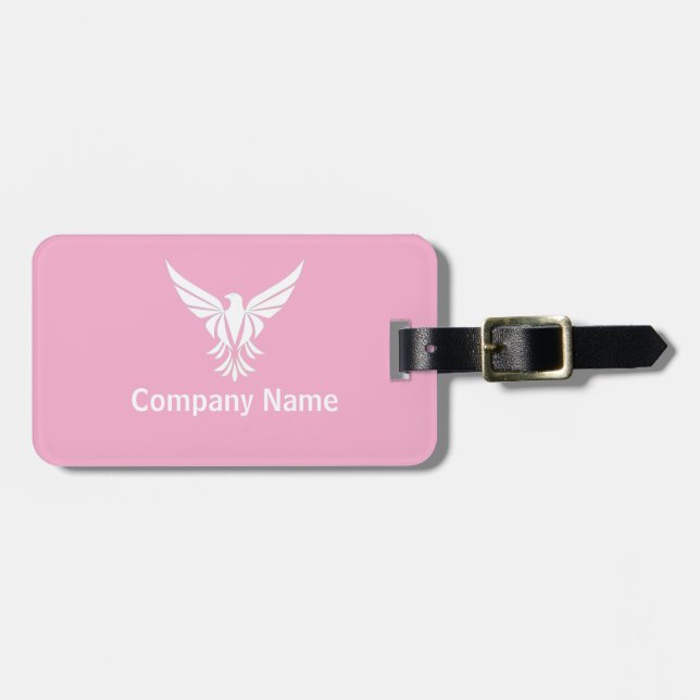 Customizable Business ID Tag Gepäckanhänger (Vorderseite horizontal)