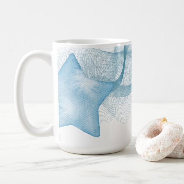 Customizable Ceramic Mug with Unique Design (Avec donut)