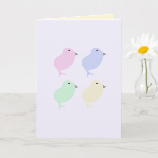 Customizable Easter card Karte (Kleine Pflanze)