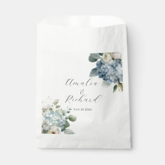 Customizable Floral Favor Bags for Wedding Geschenktütchen