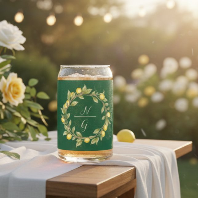 Customizable Glass Drinkware with Tropical Style (Créateur téléchargé)