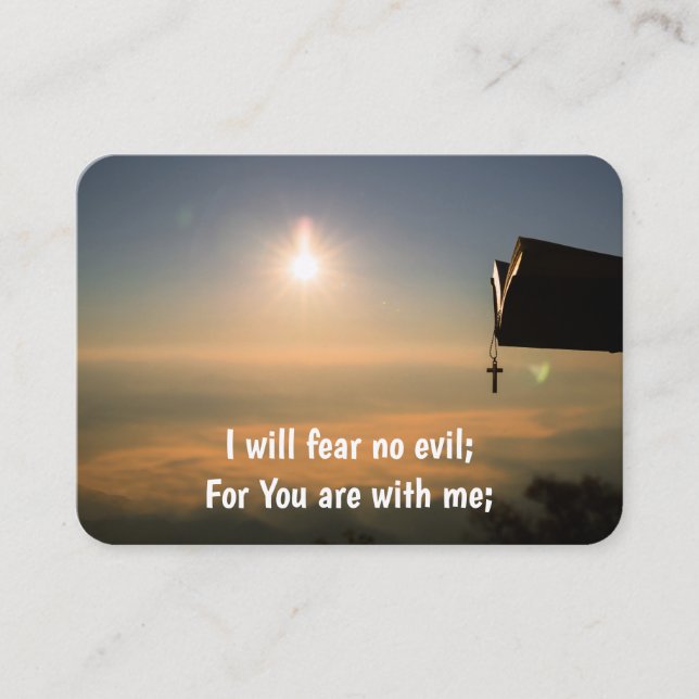 Customizable Gospel Evangelism Invite Salvation Visitenkarte (Vorderseite)