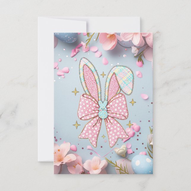 Customizable Greating Easter Karte (Vorderseite)