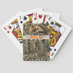 Customizable Hunting Camo Deck of Cards Spielkarten