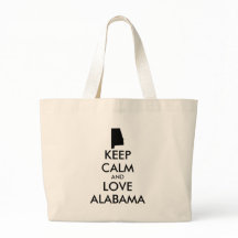 Customizable KEEP CALM and LOVE ALABAMA