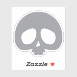 Customizable Mini Skull Aufkleber