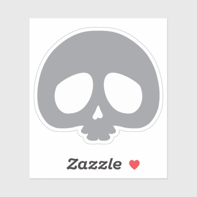 Customizable Mini Skull Aufkleber (Blatt)